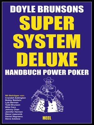 cover image of Super System Deluxe--Handbuch Power Poker